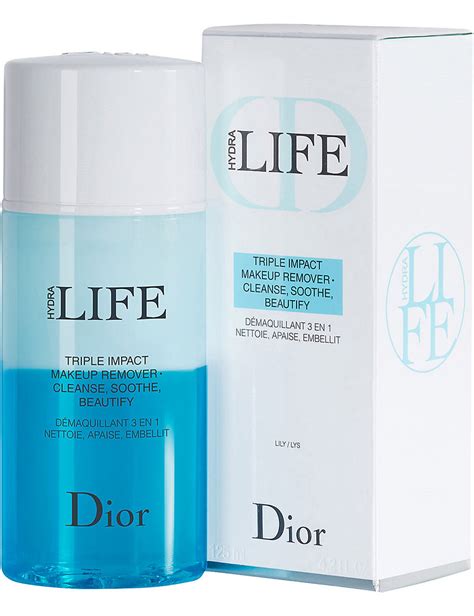 dior triple impact|Dior Hydra Life Triple Impact Makeup Remover, 4.25 oz. .